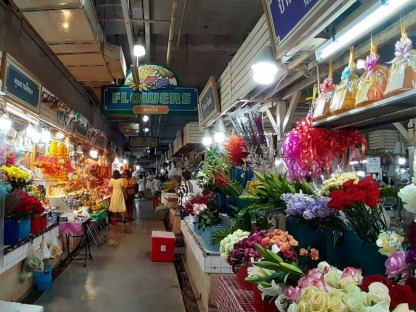 โซนจำหน่ายดอกไม้ - ตลาดสดบันซ้าน ตลาดสด ภูเก็ต